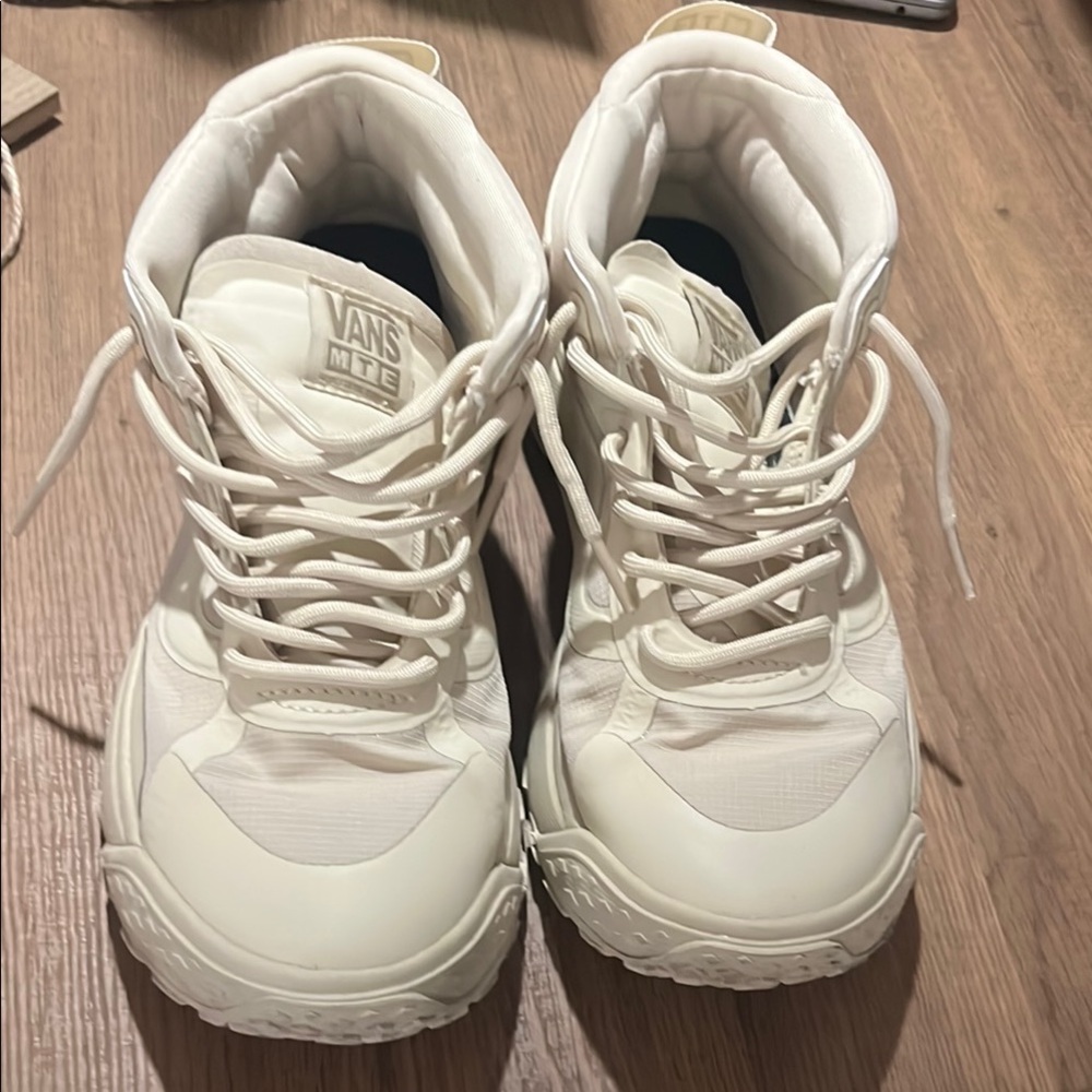 Vans White High-Top Sneakers